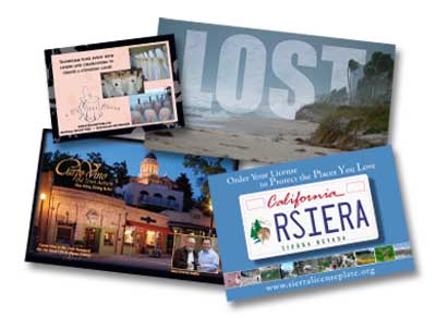 postcard collage