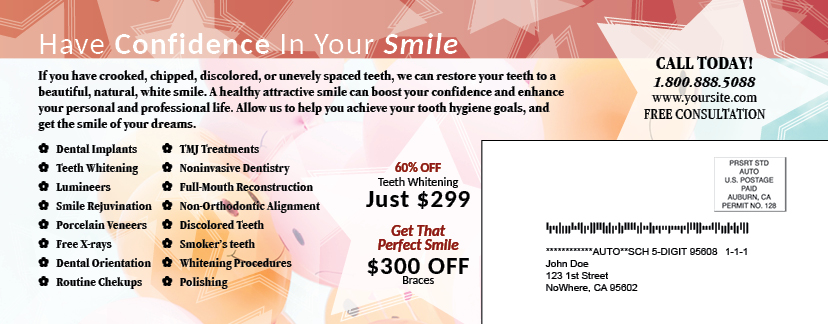 Dental Marketing Postcard