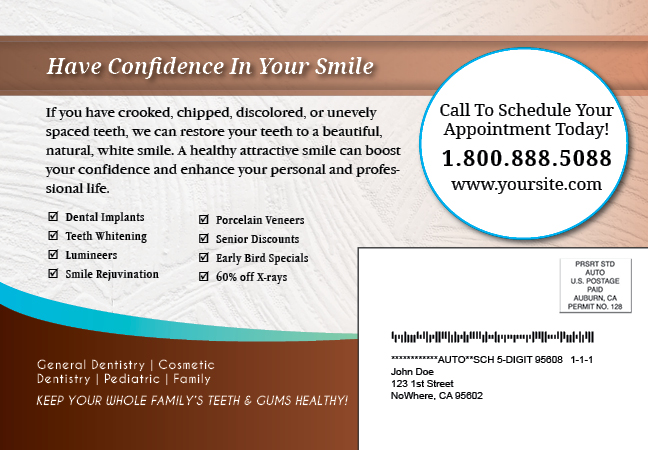 Dental Marketing Postcard